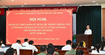 TPHCM thử nghiệm hệ thống thông tin lãnh đạo, chỉ đạo từ thành phố đến cấp xã