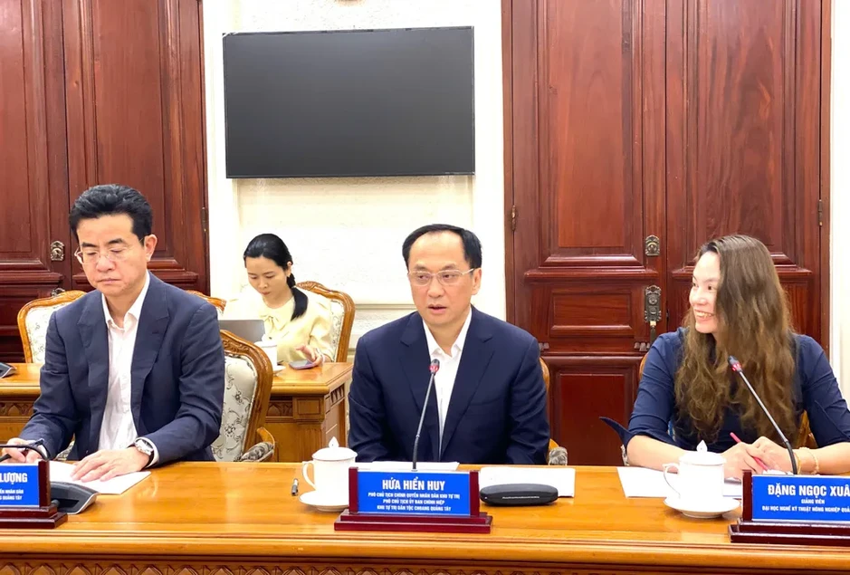 TPHCM và Quảng Tây (Trung Quốc) thúc đẩy hợp tác nông nghiệp công nghệ cao TPHCM và Quảng Tây (Trung Quốc) thúc đẩy hợp tác nông nghiệp công nghệ cao