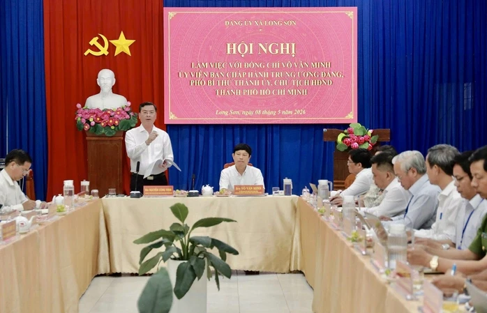 TPHCM: Xã Long Sơn kiến nghị đầu tư hàng ngàn tỉ đồng cho hạ tầng chiến lược TPHCM: Xã Long Sơn kiến nghị đầu tư hàng ngàn tỉ đồng cho hạ tầng chiến lược