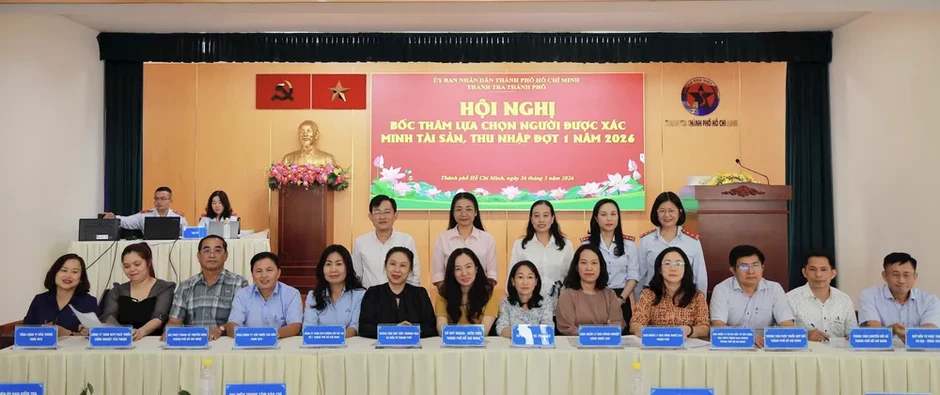 TPHCM: Xác minh tài sản thu nhập đợt 1 với 58 cá nhân thuộc 14 cơ quan, đơn vị TPHCM: Xác minh tài sản thu nhập đợt 1 với 58 cá nhân thuộc 14 cơ quan, đơn vị