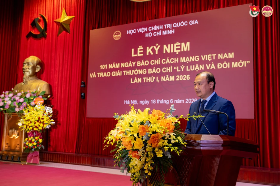 Trao giải báo chí “Lý luận và đổi mới” lần thứ nhất, năm 2026 Trao giải báo chí “Lý luận và đổi mới” lần thứ nhất, năm 2026