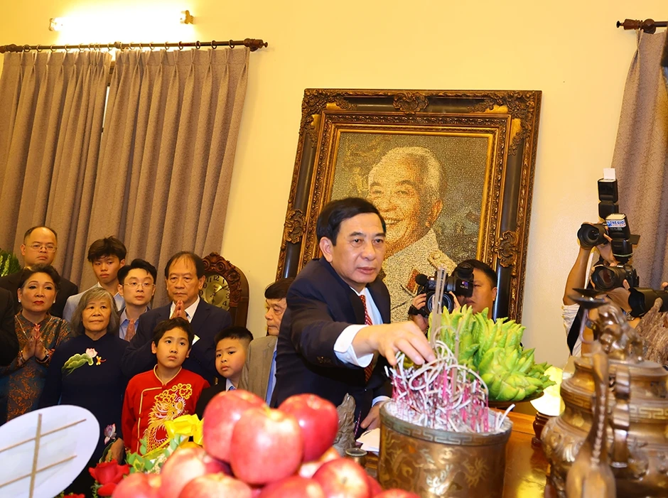 Trao Huân chương Nhà nước Palestine truy tặng Đại tướng Võ Nguyên Giáp