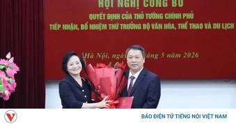 Trao quyết định bổ nhiệm ông Nguyễn Huy Dũng giữ chức Thứ trưởng Bộ VHTT&DL