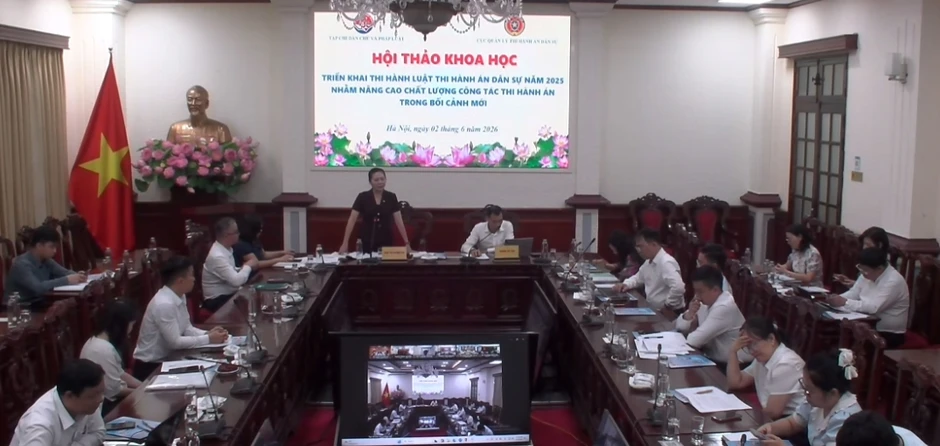 Triển khai Luật Thi hành án dân sự: Đột phá từ cải cách tư pháp và chuyển đổi số