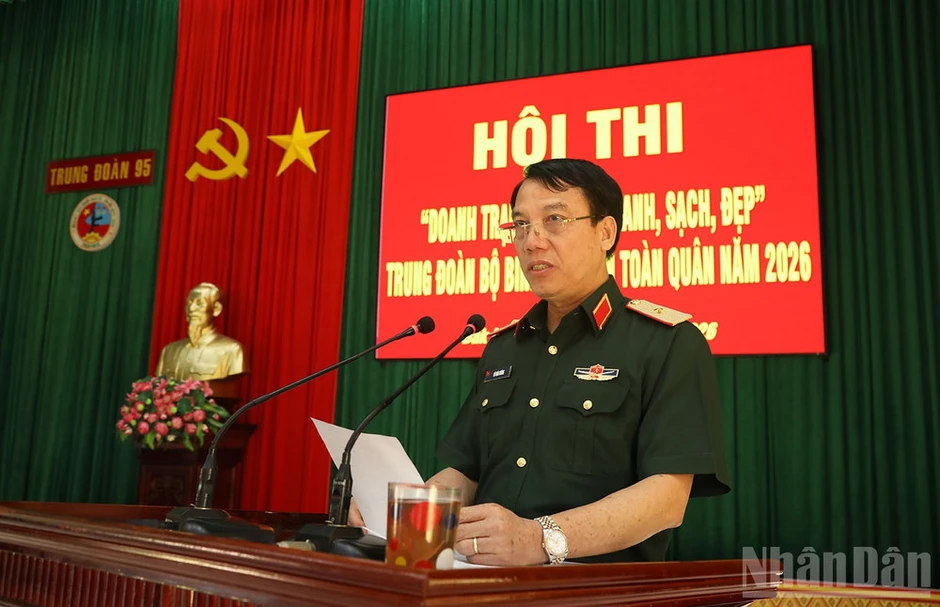 Trung đoàn bộ binh 95 nỗ lực xây dựng doanh trại chính quy Trung đoàn bộ binh 95 nỗ lực xây dựng doanh trại chính quy