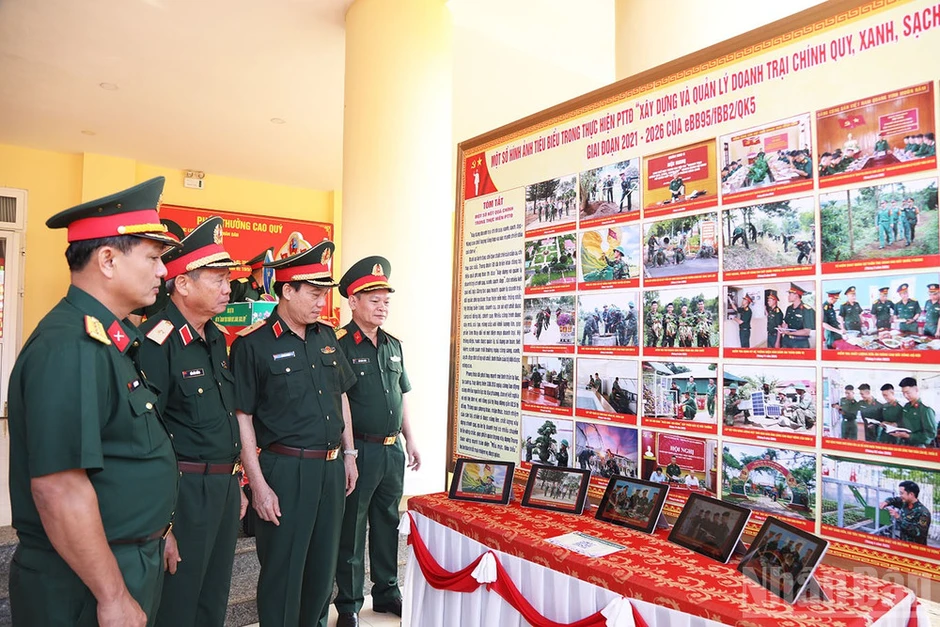 Trung đoàn bộ binh 95 nỗ lực xây dựng doanh trại chính quy Trung đoàn bộ binh 95 nỗ lực xây dựng doanh trại chính quy