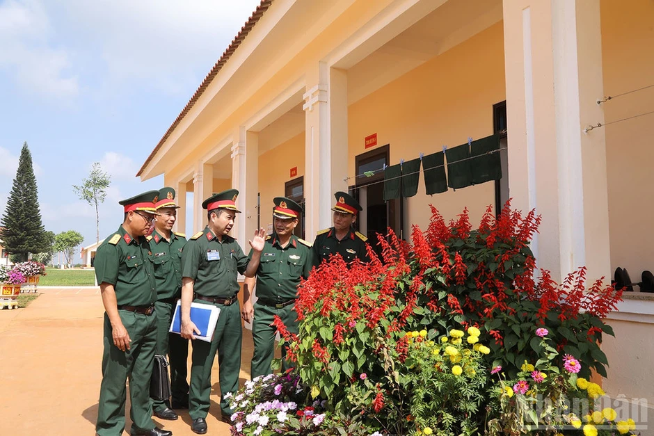 Trung đoàn bộ binh 95 nỗ lực xây dựng doanh trại chính quy Trung đoàn bộ binh 95 nỗ lực xây dựng doanh trại chính quy