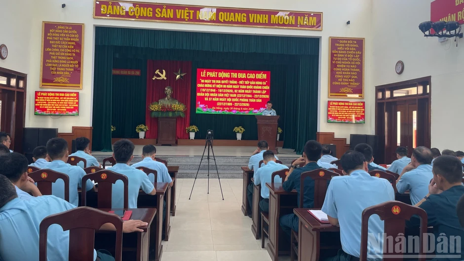 Trung đoàn Ra-đa 290 phát động đợt thi đua cao điểm Trung đoàn Ra-đa 290 phát động đợt thi đua cao điểm