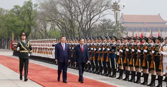 Trung Quốc bắn 21 loạt đại bác chào mừng Tổng Bí thư, Chủ tịch nước Tô Lâm thăm cấp Nhà nước