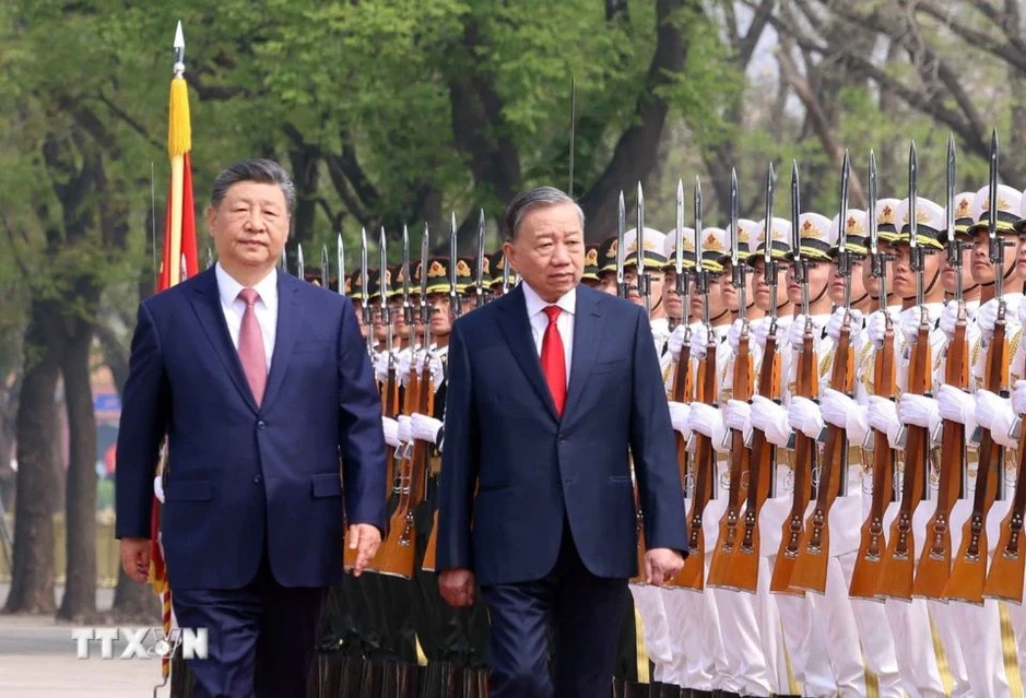Trung Quốc bắn 21 loạt đại bác chào mừng Tổng Bí thư, Chủ tịch nước Tô Lâm Trung Quốc bắn 21 loạt đại bác chào mừng Tổng Bí thư, Chủ tịch nước Tô Lâm
