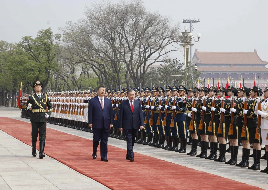 Trung Quốc đón Tổng Bí thư, Chủ tịch nước Tô Lâm và Phu nhân theo nghi thức cao nhất dành cho Nguyên thủ quốc gia Trung Quốc đón Tổng Bí thư, Chủ tịch nước Tô Lâm và Phu nhân theo nghi thức cao nhất dành cho Nguyên thủ quốc gia