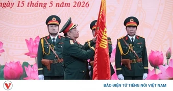 Trung tâm PT-TH Quân đội đón nhận Huân chương Bảo vệ Tổ quốc hạng Ba