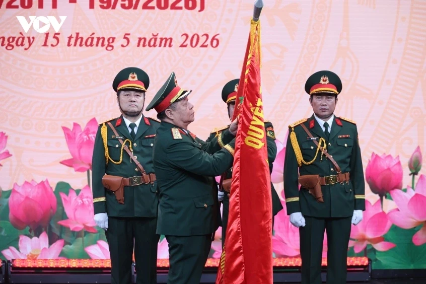 Trung tâm PT-TH Quân đội đón nhận Huân chương Bảo vệ Tổ quốc hạng Ba Trung tâm PT-TH Quân đội đón nhận Huân chương Bảo vệ Tổ quốc hạng Ba