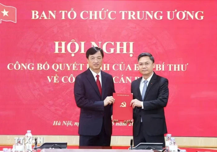 Trưởng Ban Tổ chức Thành ủy Hà Nội làm Phó Trưởng Ban Tổ chức Trung ương Trưởng Ban Tổ chức Thành ủy Hà Nội làm Phó Trưởng Ban Tổ chức Trung ương