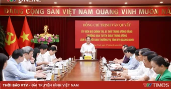 Trưởng Ban Tuyên giáo Trung ương Trịnh Văn Quyết: Quảng Ninh có nhiều điều kiện để trở thành hình mẫu cho cả nước