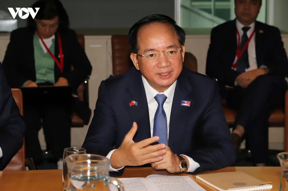 Trưởng Ban Tuyên giáo Trung ương Trịnh Văn Quyết thăm Đài ABC