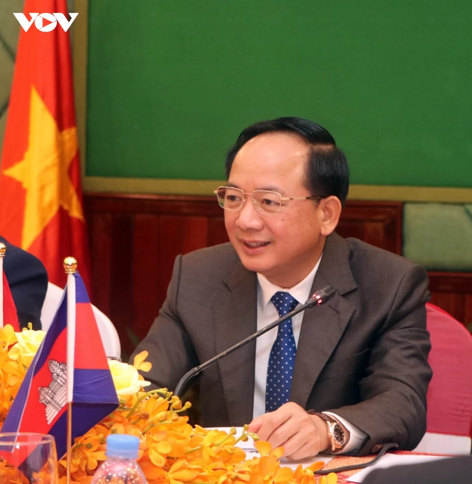 Trưởng Ban Tuyên giáo và Dân vận Trung ương làm việc tại tỉnh Siem Reap, Campuchia Trưởng Ban Tuyên giáo và Dân vận Trung ương làm việc tại tỉnh Siem Reap, Campuchia