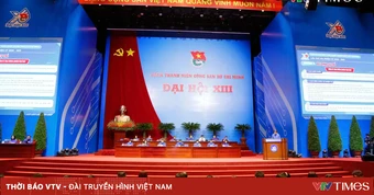 Truyền hình trực tiếp Phiên trọng thể Ðại hội Đoàn toàn quốc lần thứ XIII