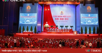 Truyền hình trực tiếp Phiên trọng thể Đại hội XIV Công đoàn Việt Nam