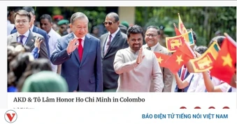 Truyền thông Sri Lanka đưa đậm nét về chuyến thăm của Tổng Bí thư, Chủ tịch nước Tô Lâm