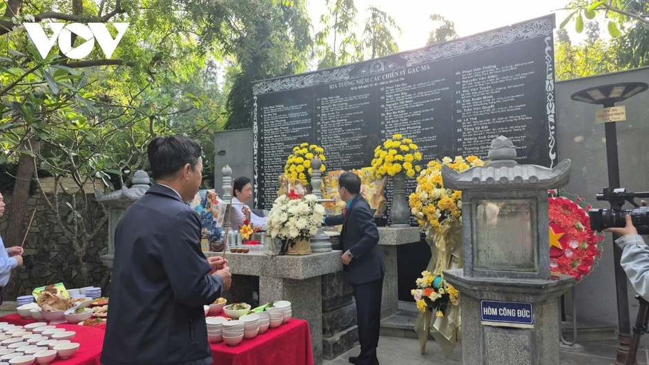 Từ Khu tưởng niệm Gạc Ma: Vang mãi lời thề giữ biển Từ Khu tưởng niệm Gạc Ma: Vang mãi lời thề giữ biển