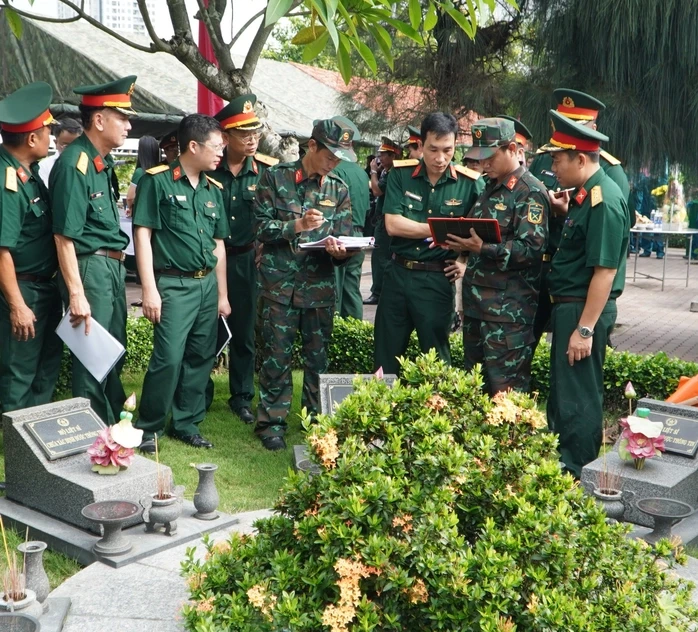 Từ nay đến tháng 5-2027, TPHCM quyết tâm hoàn thành lấy mẫu 9.869 mộ liệt sĩ