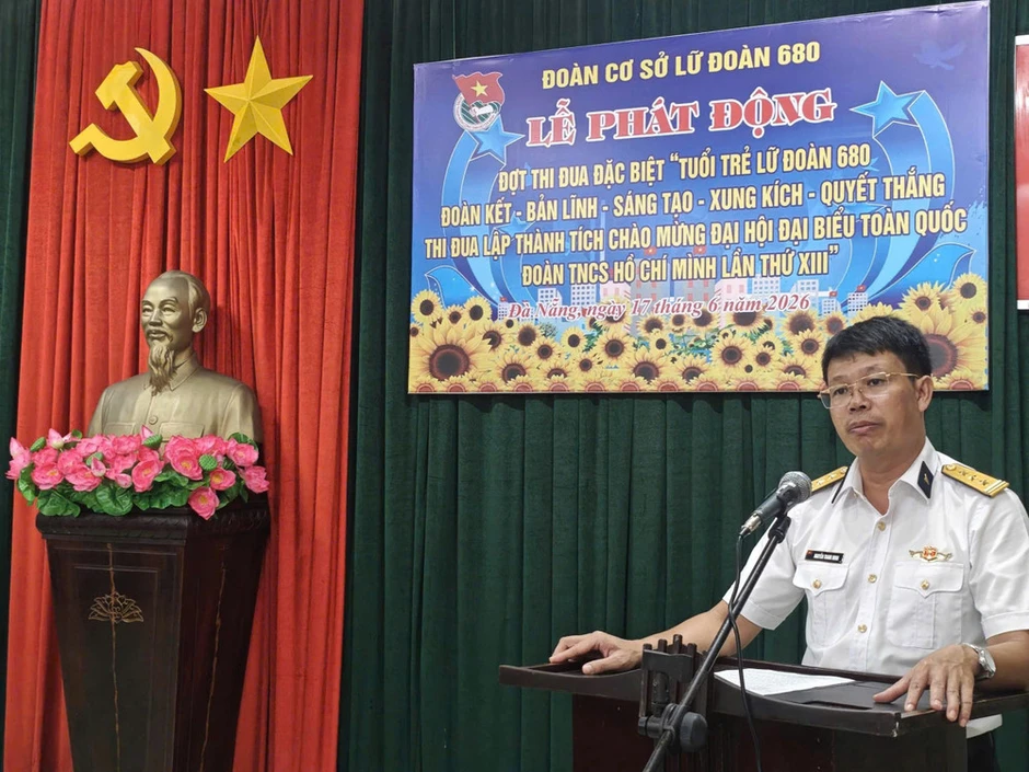 Tuổi trẻ Vùng 3 Hải quân phát động đợt thi đua đặc biệt chào mừng Đại hội Đoàn toàn quốc lần thứ XIII Tuổi trẻ Vùng 3 Hải quân phát động đợt thi đua đặc biệt chào mừng Đại hội Đoàn toàn quốc lần thứ XIII