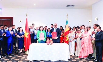 Tương lai vững chắc của quan hệ Việt Nam-Sri Lanka