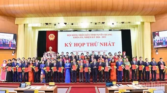 Tuyên Quang bầu các chức danh lãnh đạo Hội đồng nhân dân và Ủy ban nhân dân tỉnh