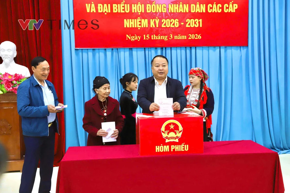 Tuyên Quang rộn ràng “Ngày hội non sông”, cử tri nô nức đi bỏ phiếu