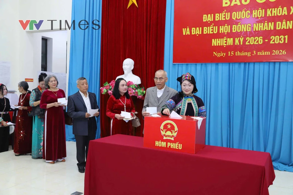 Tuyên Quang rộn ràng “Ngày hội non sông”, cử tri nô nức đi bỏ phiếu