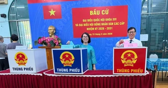 Tỷ lệ cử tri tham gia bỏ phiếu đạt 99,68%, cử tri cao tuổi nhất là nữ, 119 tuổi