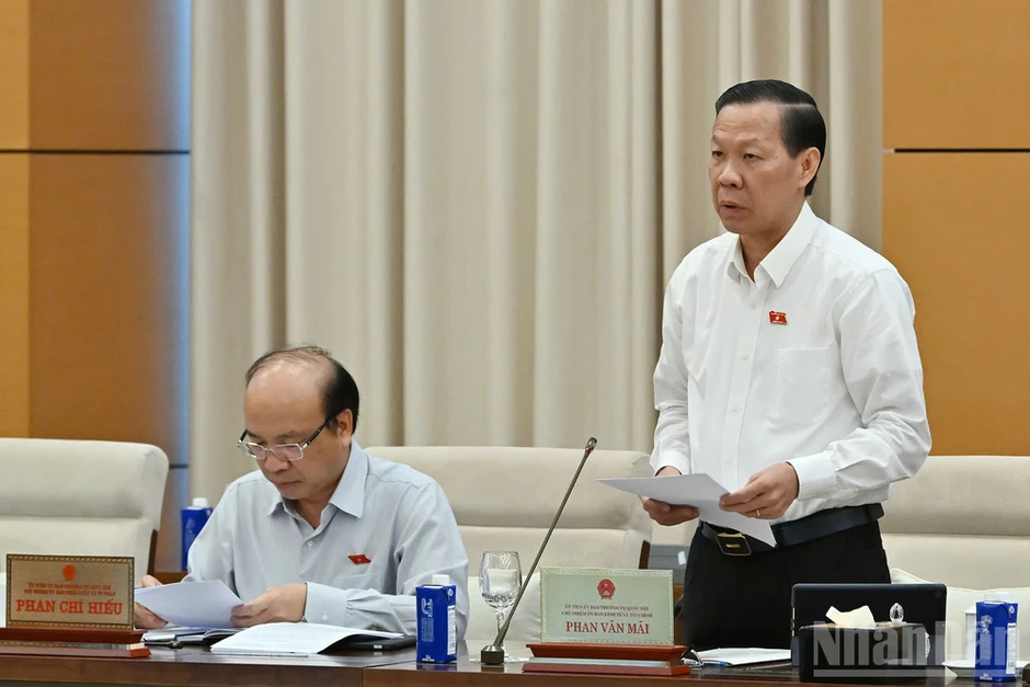 Ủy ban Thường vụ Quốc hội cho ý kiến về dự án Luật Ngân sách nhà nước (hợp nhất)