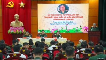 Vai trò của công tác tư tưởng, văn hóa trong xây dựng Quân đội vững mạnh về chính trị
