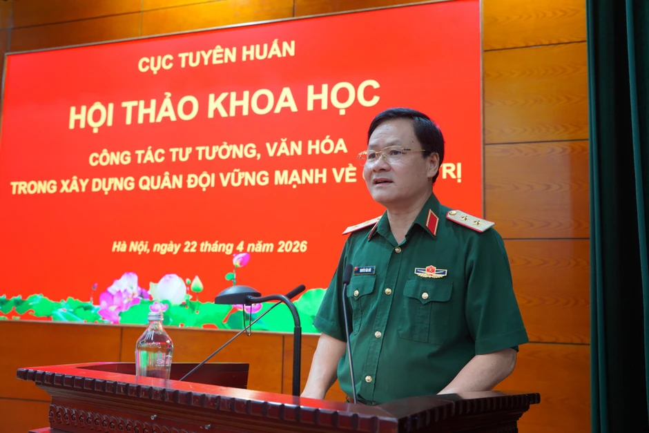 Vai trò của công tác tư tưởng, văn hóa trong xây dựng Quân đội vững mạnh về chính trị