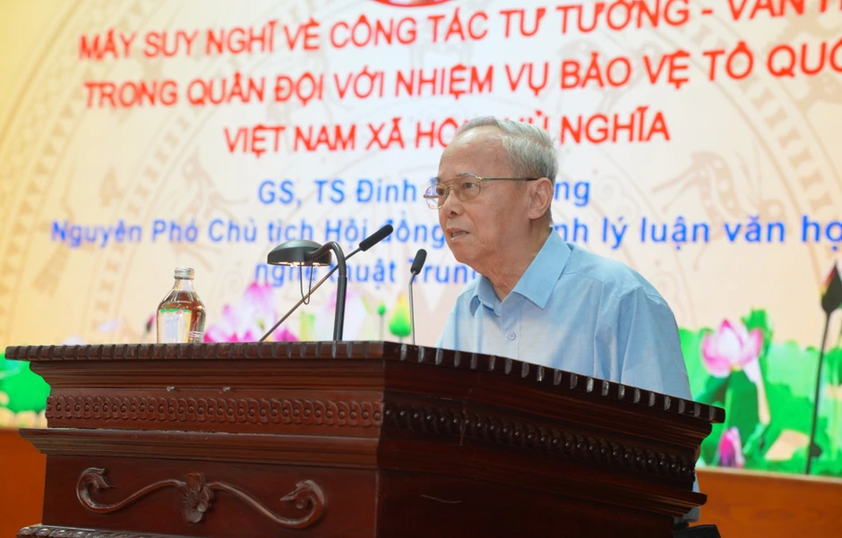 Vai trò của công tác tư tưởng, văn hóa trong xây dựng Quân đội vững mạnh về chính trị
