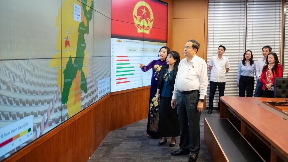 Văn phòng Hội đồng Bầu cử quốc gia: 99,68% cử tri cả nước đã tham gia bầu cử Văn phòng Hội đồng Bầu cử quốc gia: 99,68% cử tri cả nước đã tham gia bầu cử