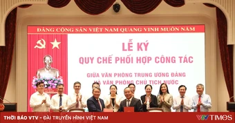 Văn phòng Trung ương Đảng và Văn phòng Chủ tịch nước ký Quy chế phối hợp công tác