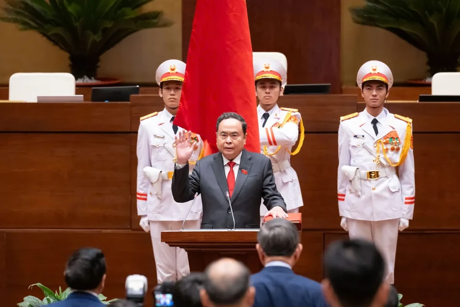 VIDEO: Lễ tuyên thệ nhậm chức của Chủ tịch Quốc hội Trần Thanh Mẫn