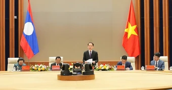 Việt - Lào tăng cường hợp tác tương trợ tư pháp, đào tạo cán bộ