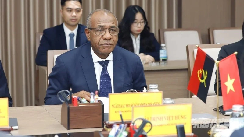 Việt Nam-Angola thúc đẩy hợp tác nông nghiệp, mở rộng cơ hội đầu tư Việt Nam-Angola thúc đẩy hợp tác nông nghiệp, mở rộng cơ hội đầu tư