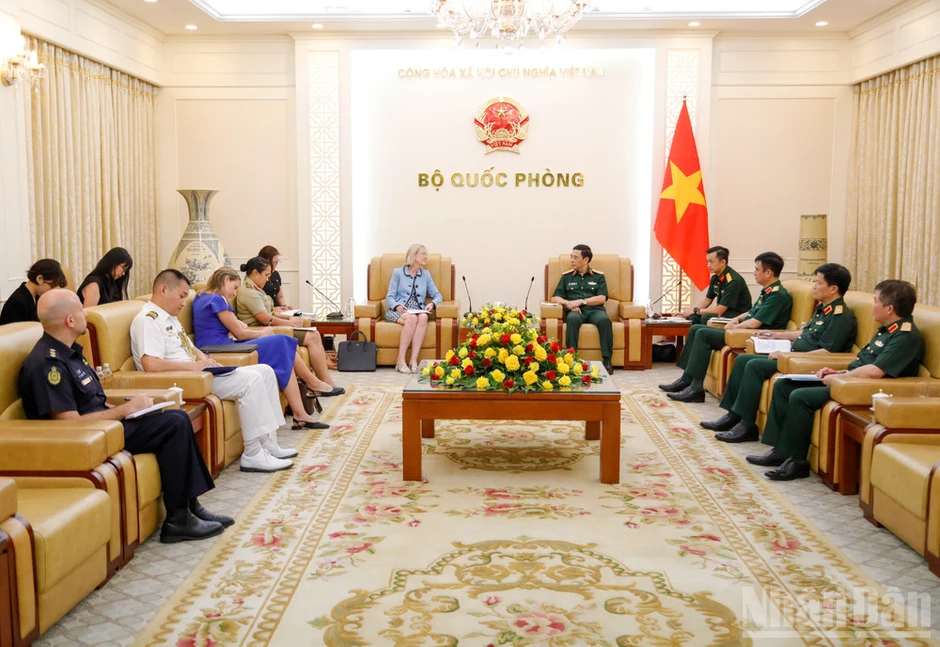 Việt Nam-Australia mở rộng hợp tác quốc phòng trên các lĩnh vực tiềm năng Việt Nam-Australia mở rộng hợp tác quốc phòng trên các lĩnh vực tiềm năng