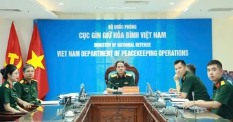 Việt Nam chia sẻ kinh nghiệm trong công tác huấn luyện lực lượng tham gia gìn giữ hòa bình Liên hợp quốc