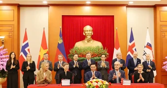 Việt Nam - EFTA ký Hiệp định Thương mại tự do, mở rộng cơ hội hợp tác kinh tế và đầu tư