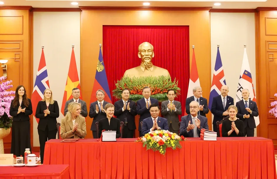 Việt Nam - EFTA ký Hiệp định Thương mại tự do, mở rộng cơ hội hợp tác kinh tế và đầu tư Việt Nam - EFTA ký Hiệp định Thương mại tự do, mở rộng cơ hội hợp tác kinh tế và đầu tư