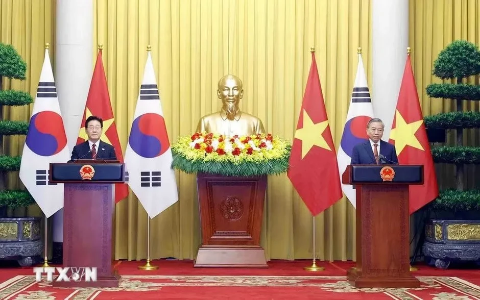 Việt Nam - Hàn Quốc hướng tới mục tiêu kim ngạch thương mại 150 tỷ USD vào năm 2030 Việt Nam - Hàn Quốc hướng tới mục tiêu kim ngạch thương mại 150 tỷ USD vào năm 2030