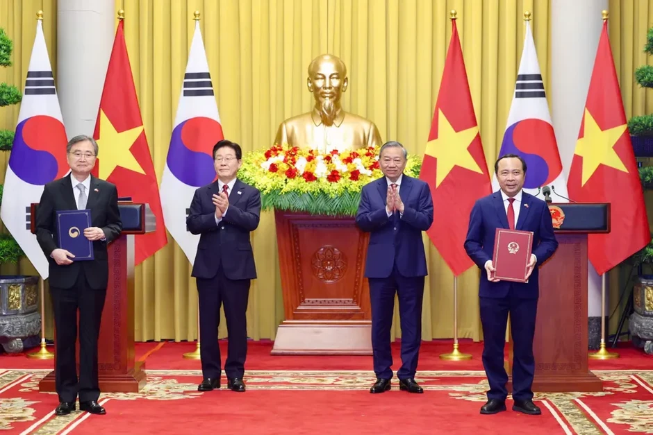 Việt Nam - Hàn Quốc tăng cường tin cậy chính trị và hợp tác chiến lược ở tầm cao mới Việt Nam - Hàn Quốc tăng cường tin cậy chính trị và hợp tác chiến lược ở tầm cao mới