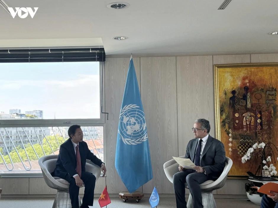 Việt Nam khẳng định vị thế tại Đại hội đồng Công ước 2003 của UNESCO Việt Nam khẳng định vị thế tại Đại hội đồng Công ước 2003 của UNESCO