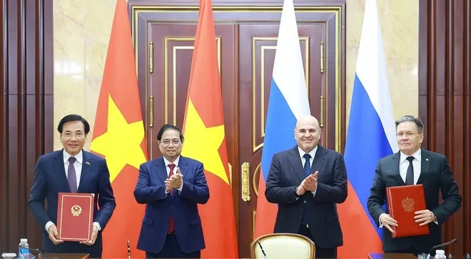 Việt Nam - Liên bang Nga ký kết hợp tác xây dựng Nhà máy điện hạt nhân Việt Nam - Liên bang Nga ký kết hợp tác xây dựng Nhà máy điện hạt nhân