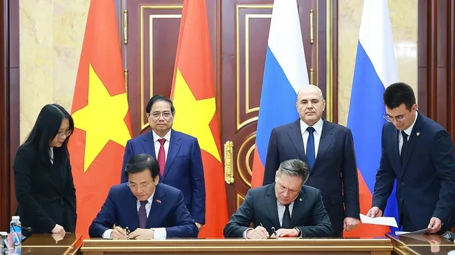 Việt Nam - Liên bang Nga ký kết hợp tác xây dựng Nhà máy điện hạt nhân Việt Nam - Liên bang Nga ký kết hợp tác xây dựng Nhà máy điện hạt nhân